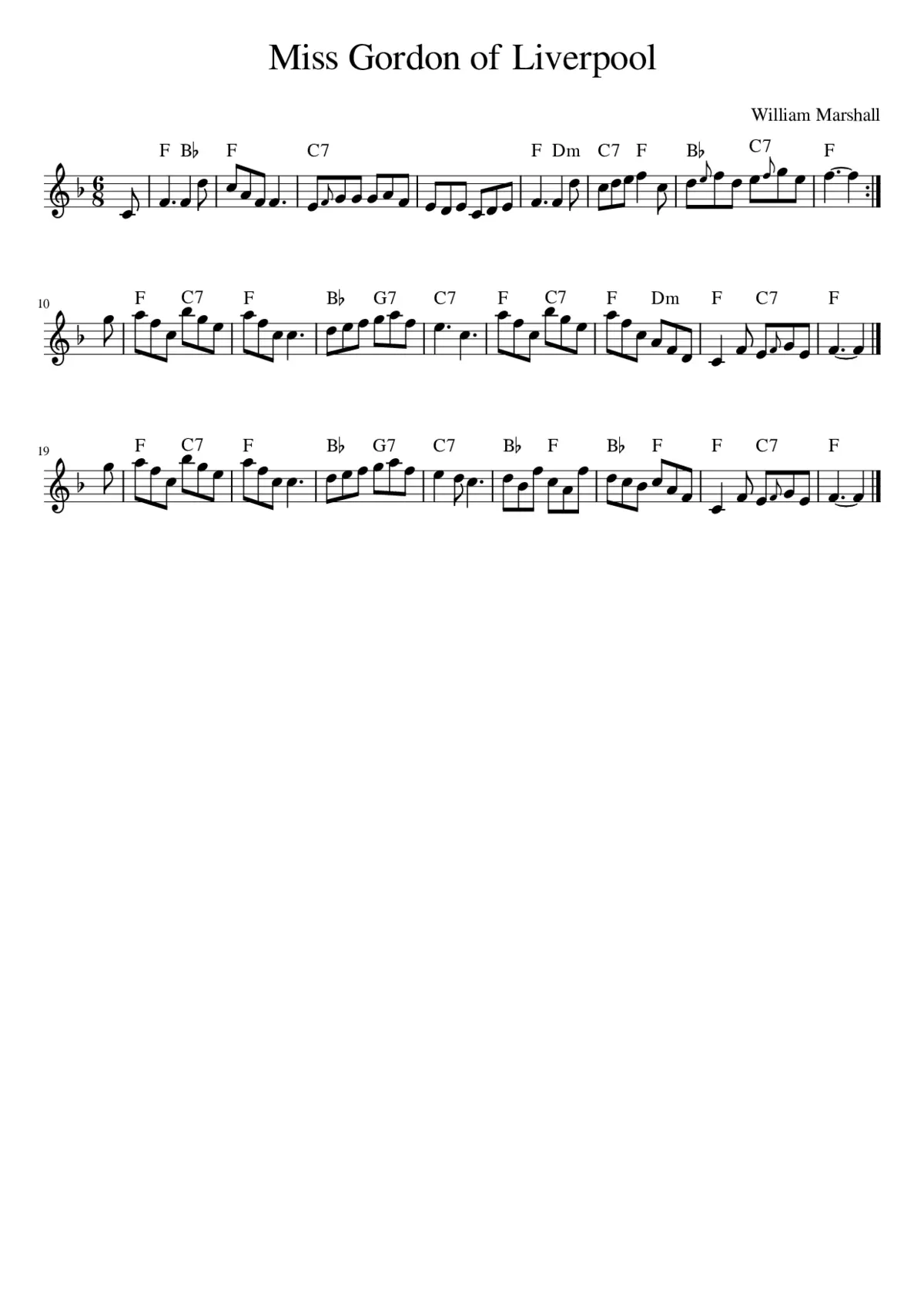 Miss Gordon of Liverpool - Page 1