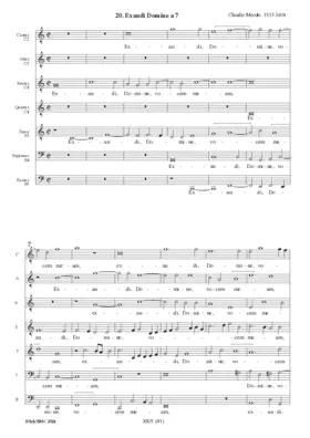 Exaudi, Domine, vocem meam