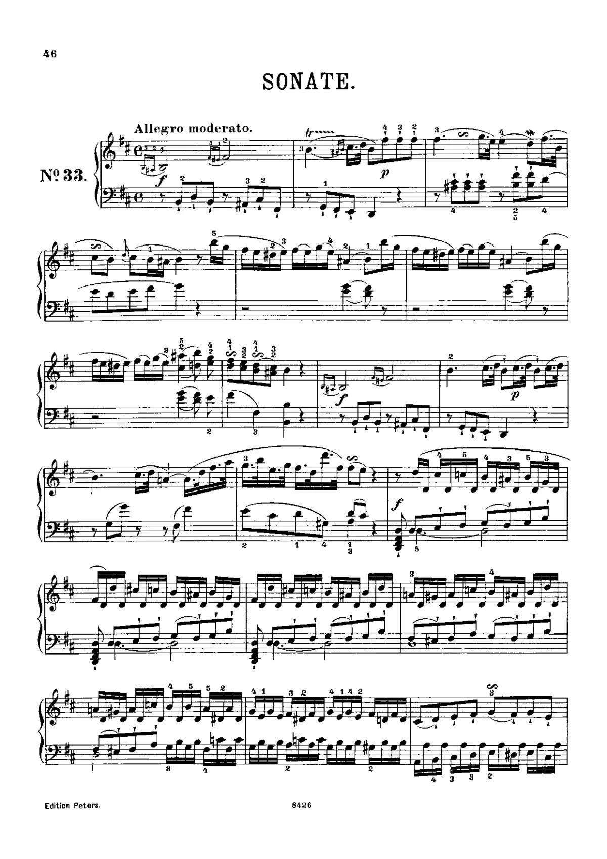 Keyboard Sonata - Page 1