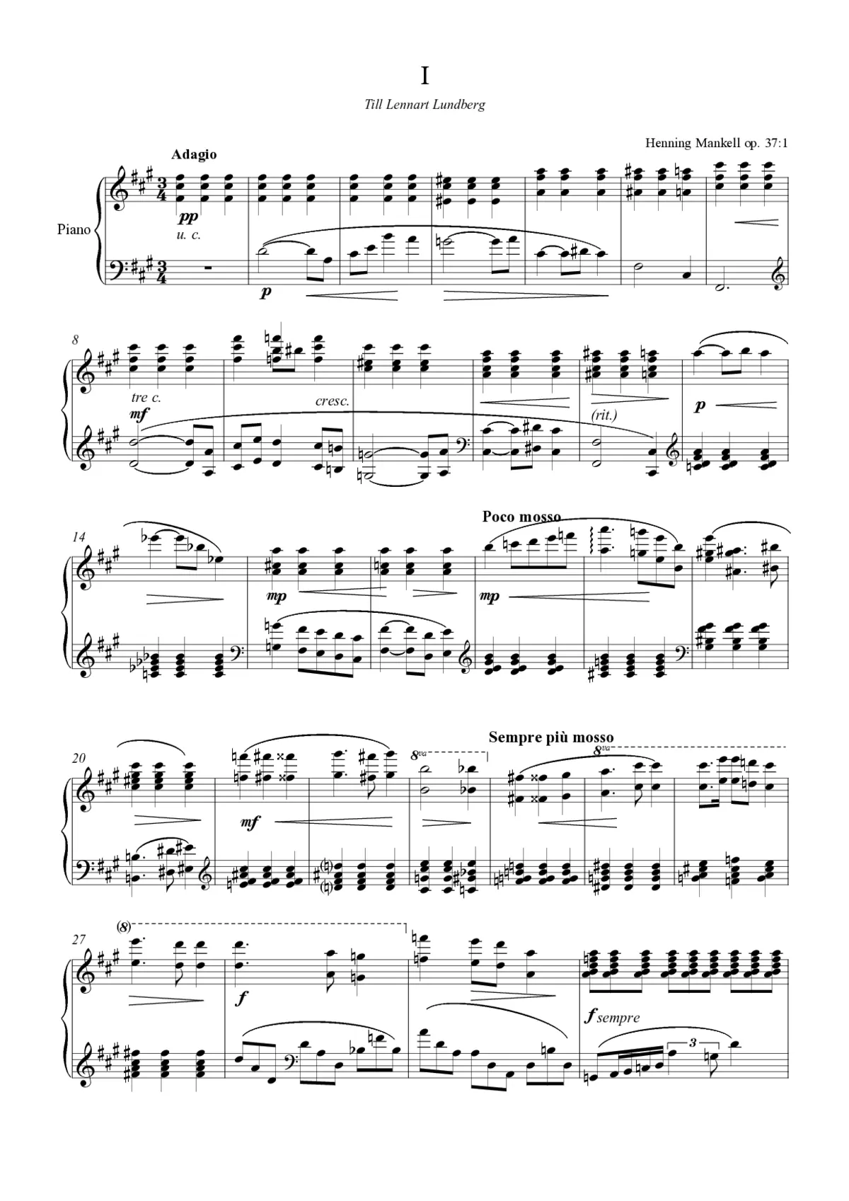 3 Preludes - Page 1