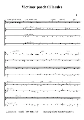 Victimæ paschali laudes II