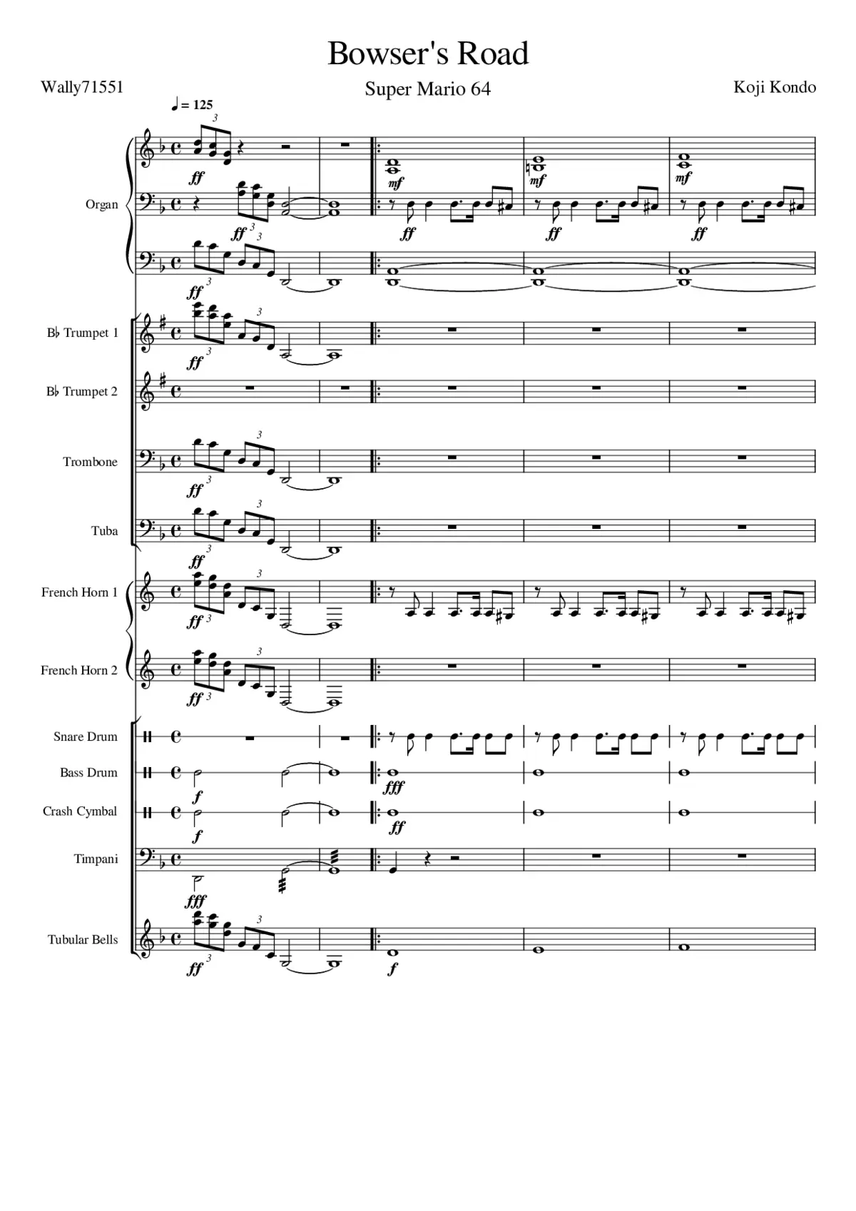 mario kart 64 - rainbow road - Page 1