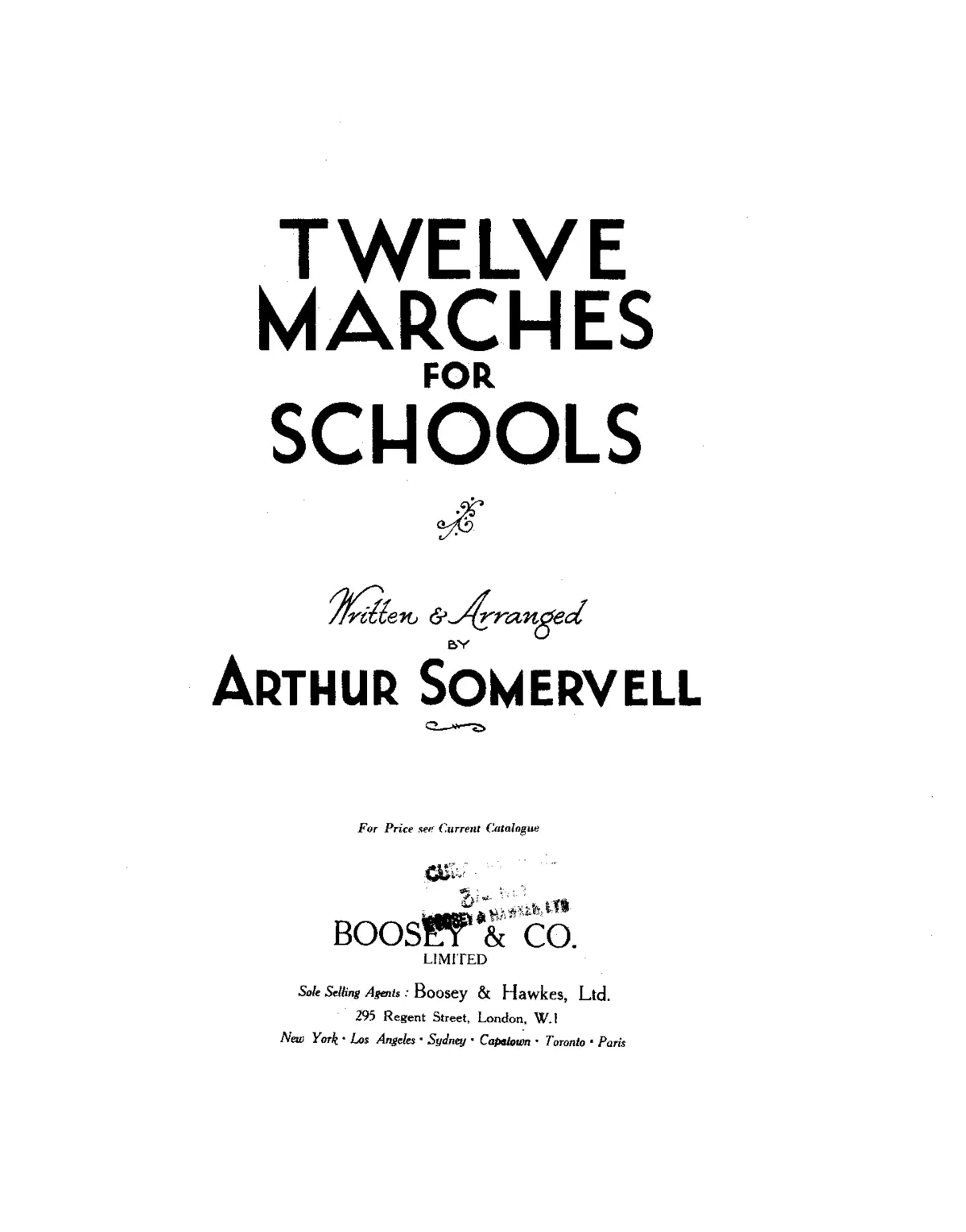 12 Marches for Schools - Page 1