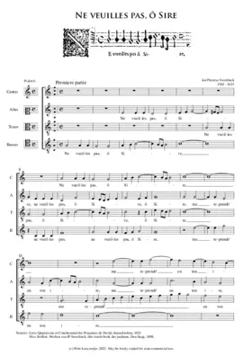 Pseaume 6 - Ne veuilles pas o Sire