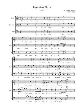 Laetatus sum