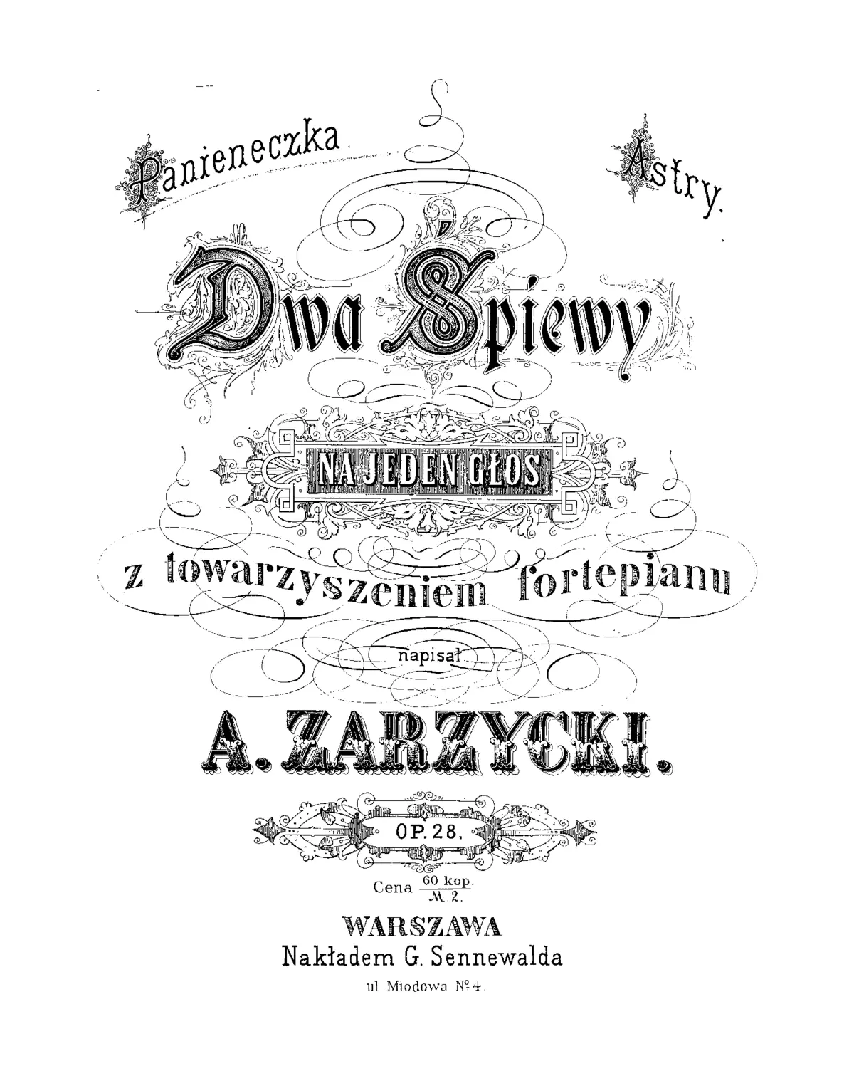 2 Śpiewy - Page 1
