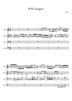 Prelude and Fugue in C major BWV 846