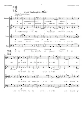 Alma Redemptoris Mater