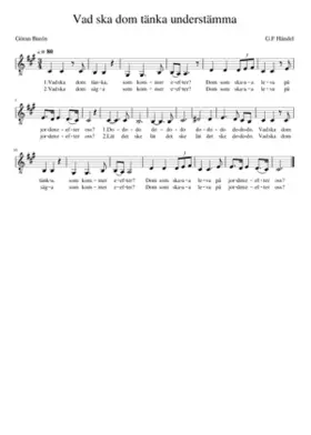 Vad ska dom tänka - understämma