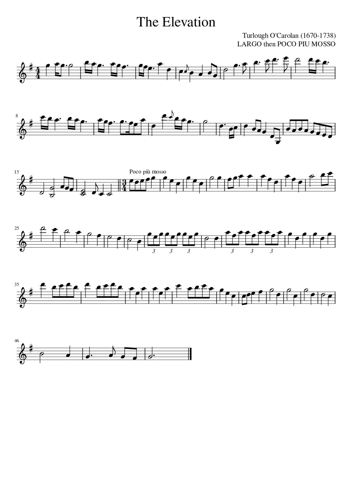 The Elevation - Page 1