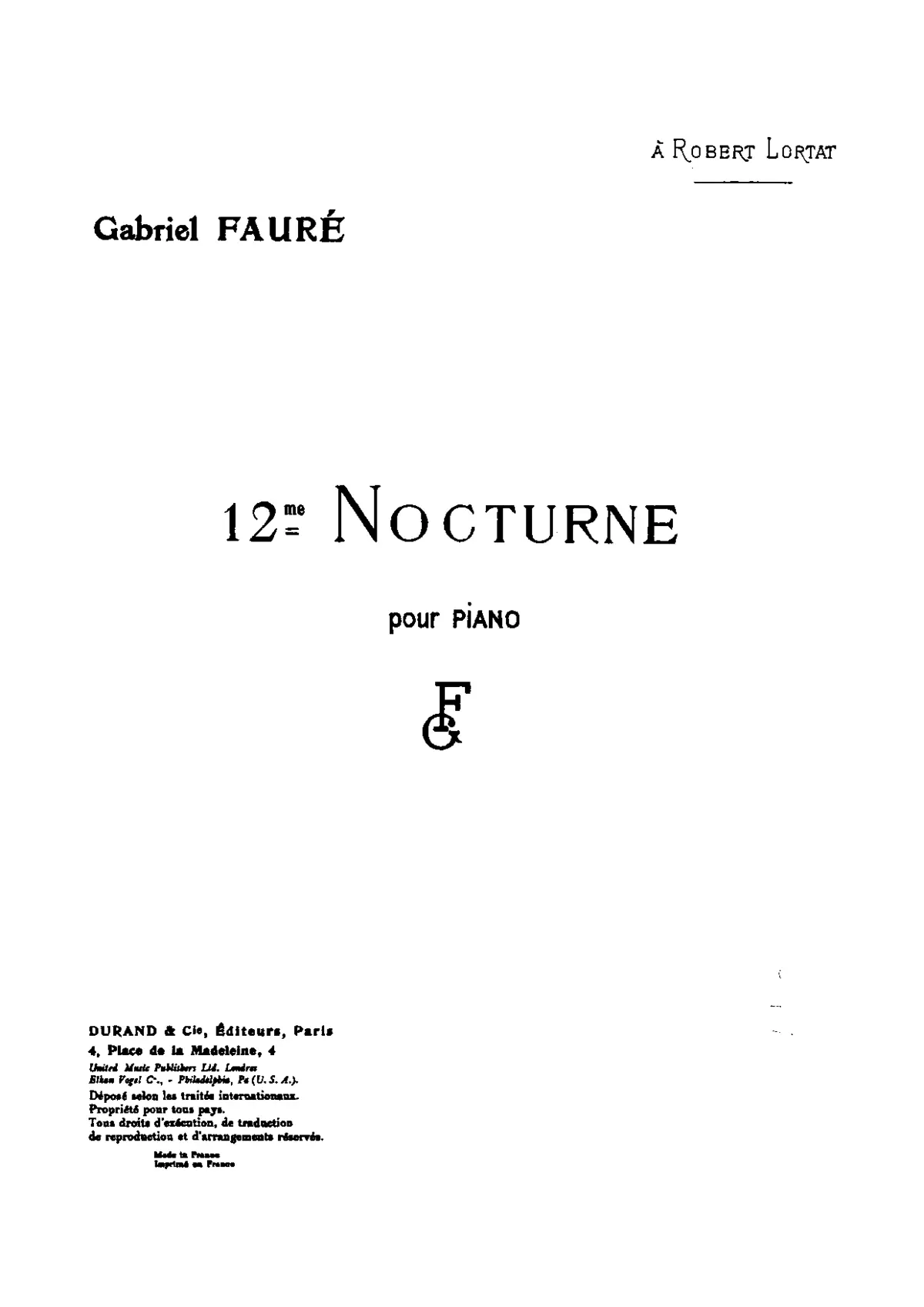 Nocturne No.12 - Page 1