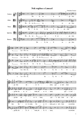 Noli regibus o Lamuel