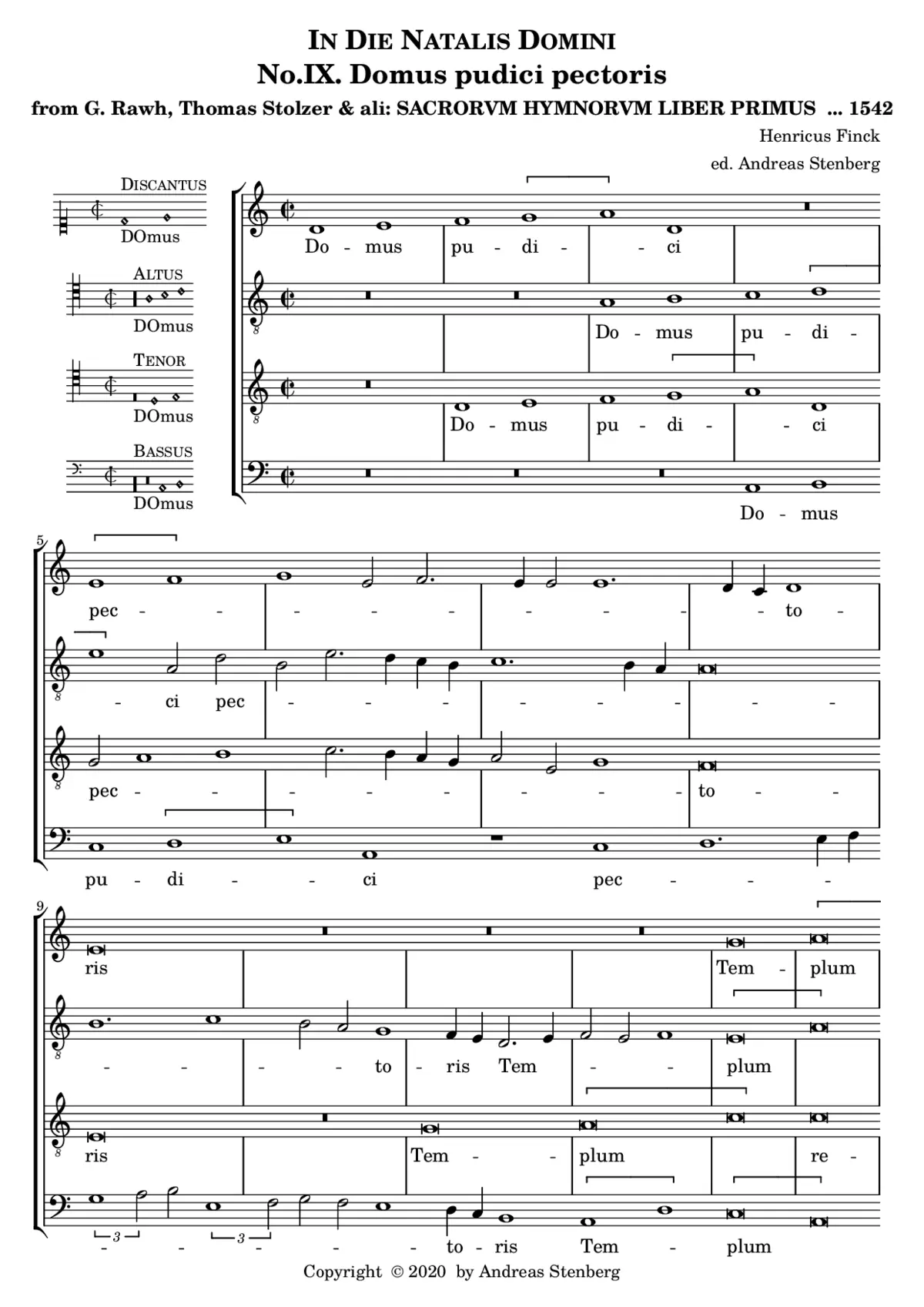 Domus pudici pectoris - Page 1