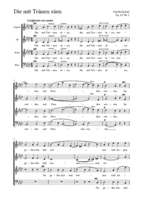 Die mit Tränen säen