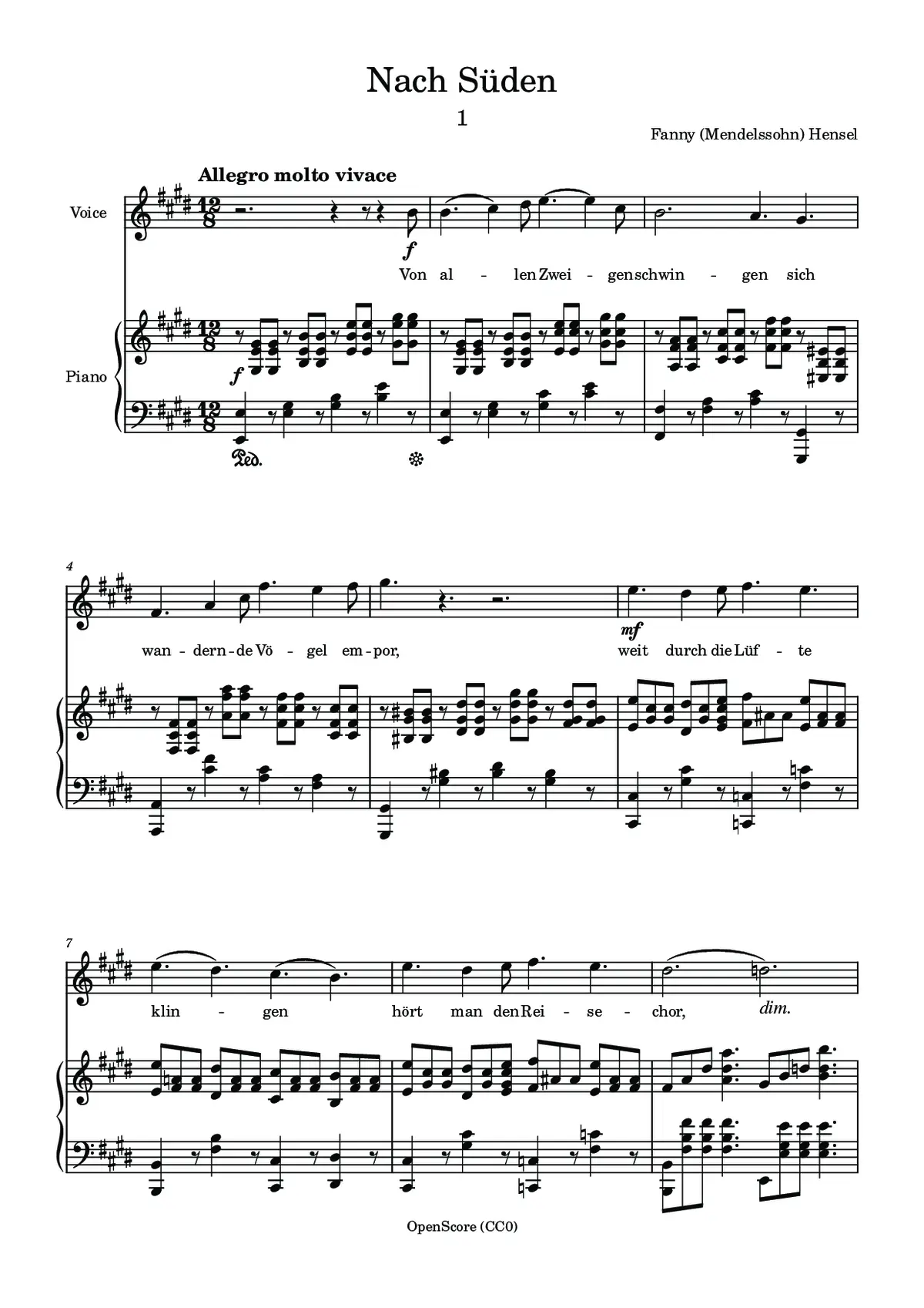 Nach Süden - Page 1