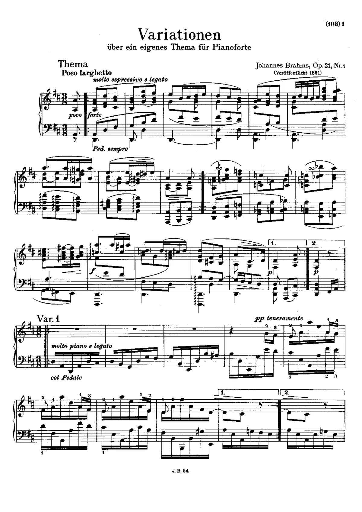 Variations on an Original Theme - Page 1