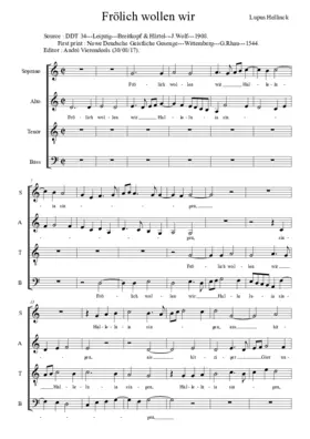 Frölich willen wir Halleluia singen