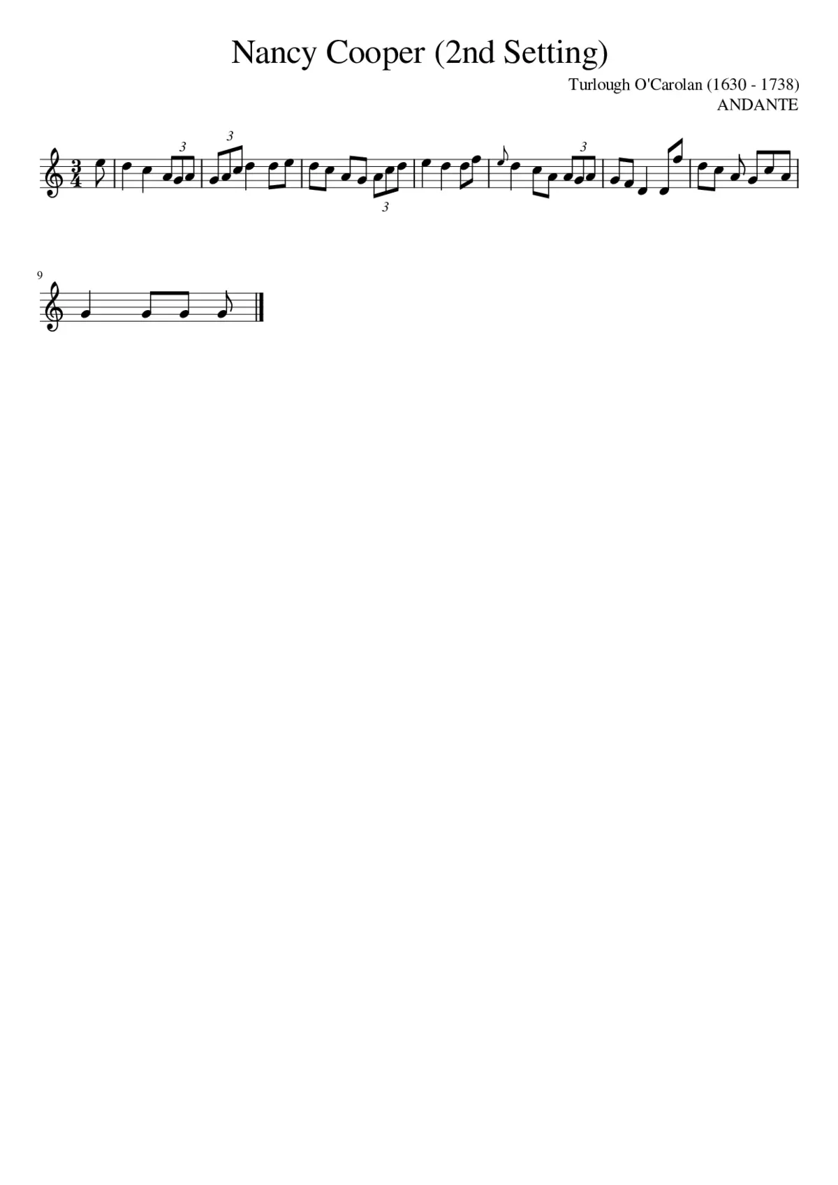 Nancy Cooper (2nd Setting) - Page 1