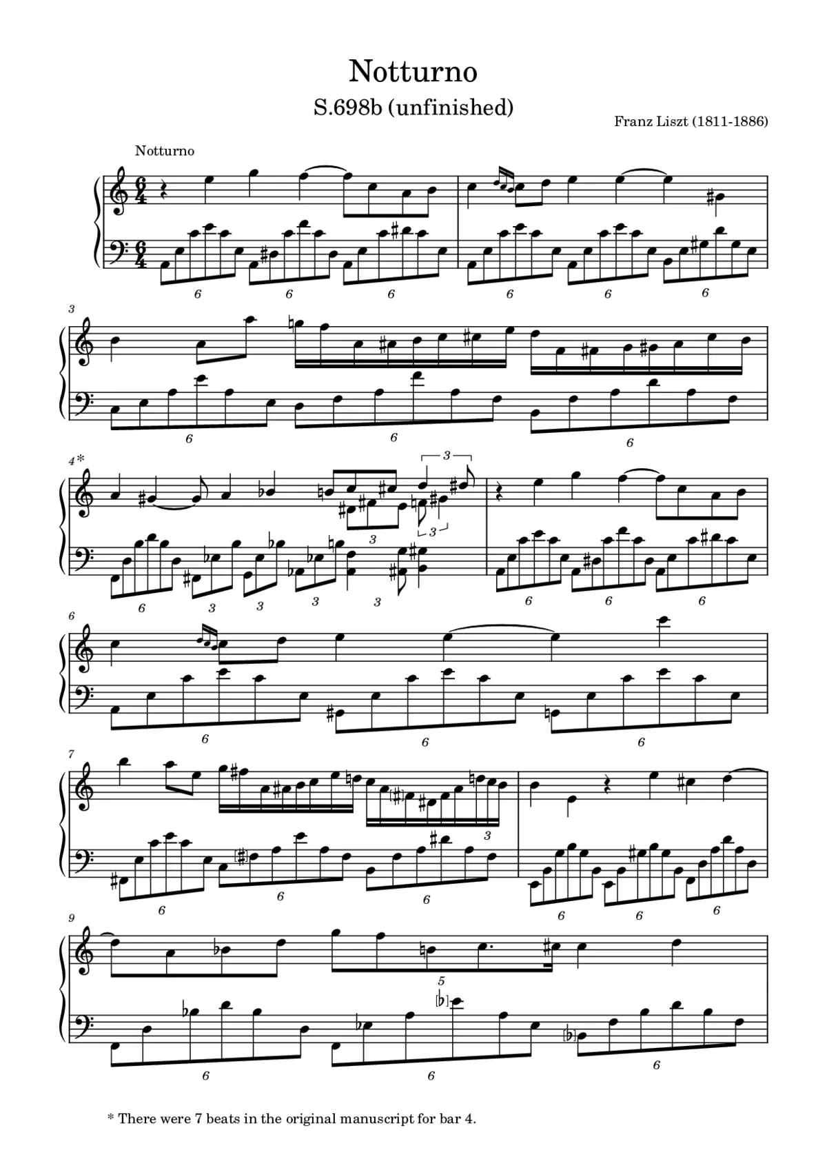 Notturno - Page 1