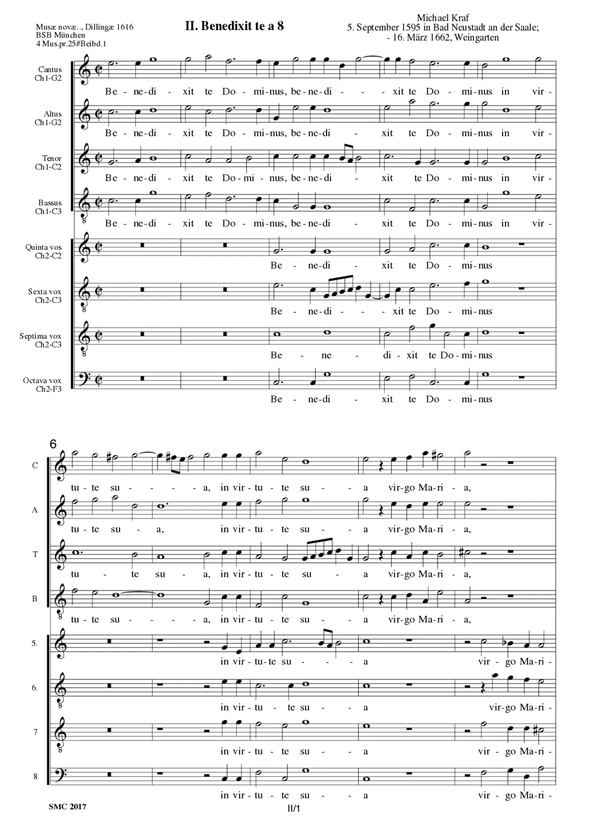 Benedixit te - Page 1