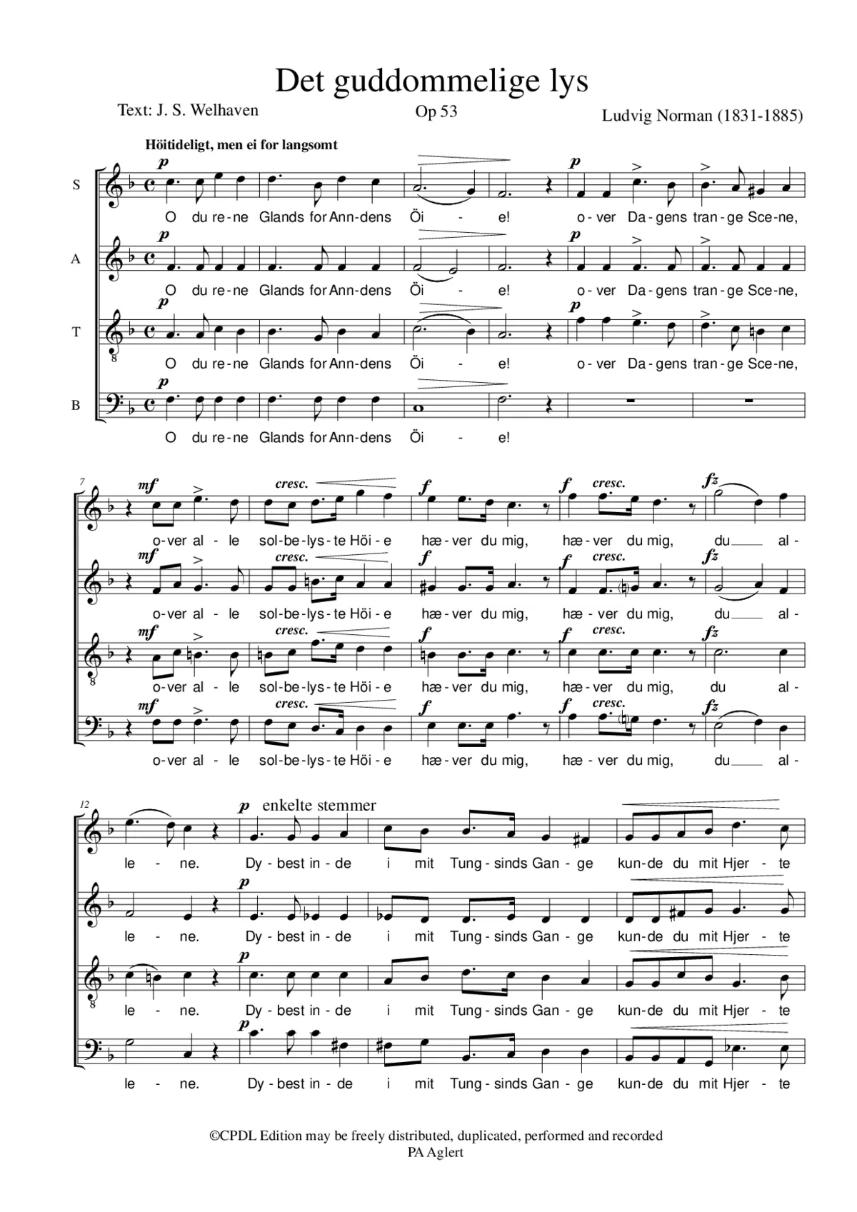 Det guddommelige lys - Page 1