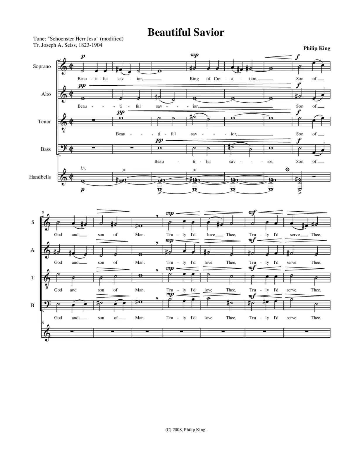 Beautiful Savior - Page 1