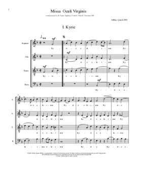 Missa Oculi Virginis