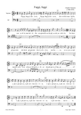 Fuggi, fuggi mio core