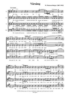 Vårsång (Det ljusnar)