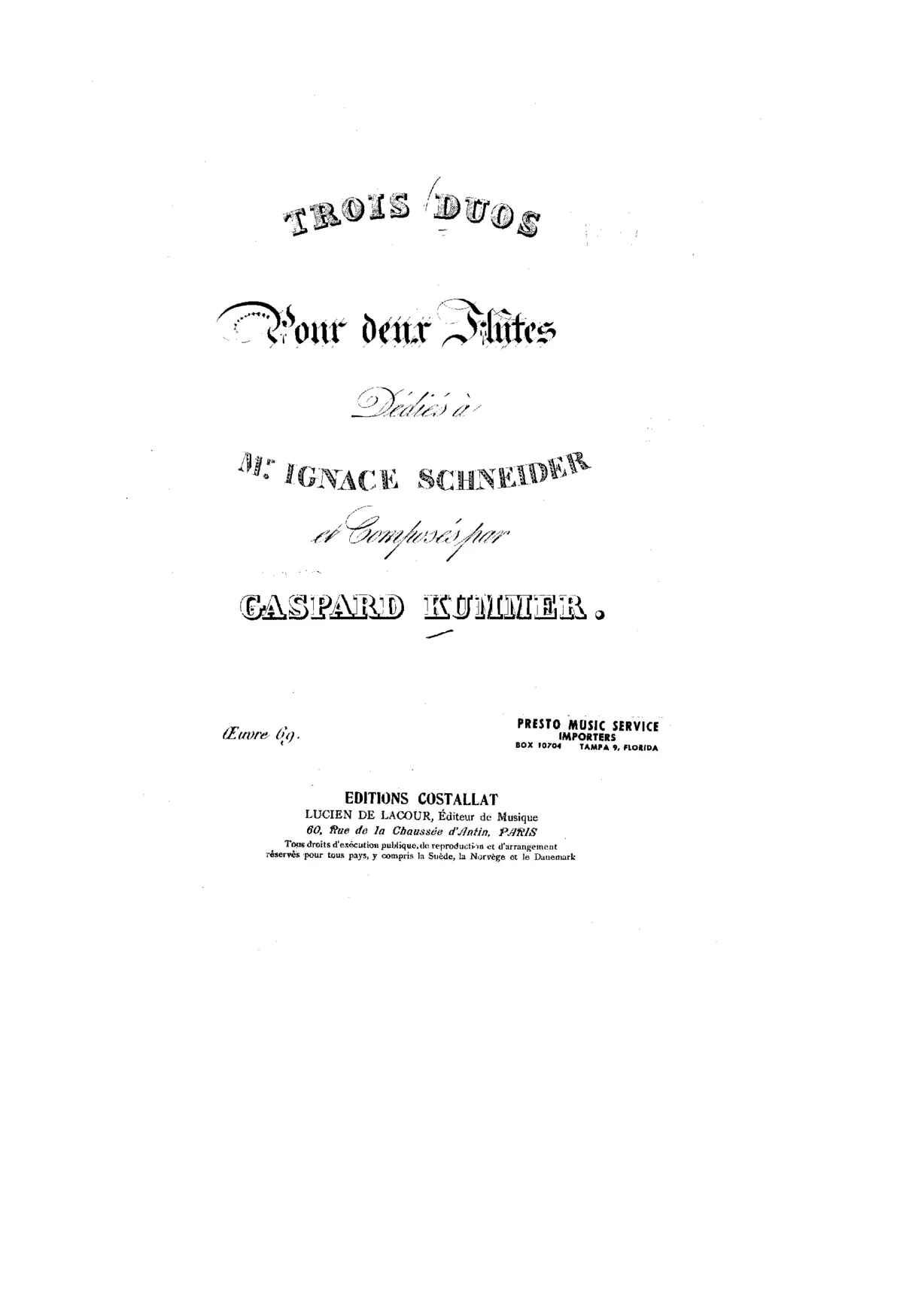 3 Flute Duets - Page 1