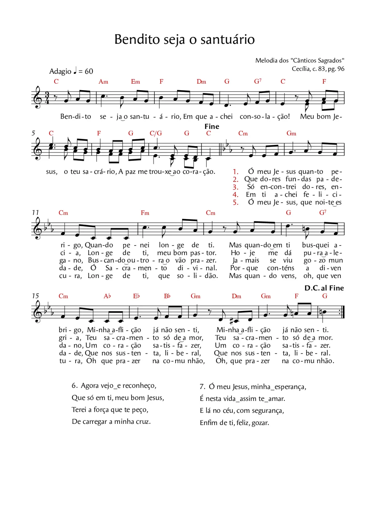 Bendito seja o santuário - Page 1