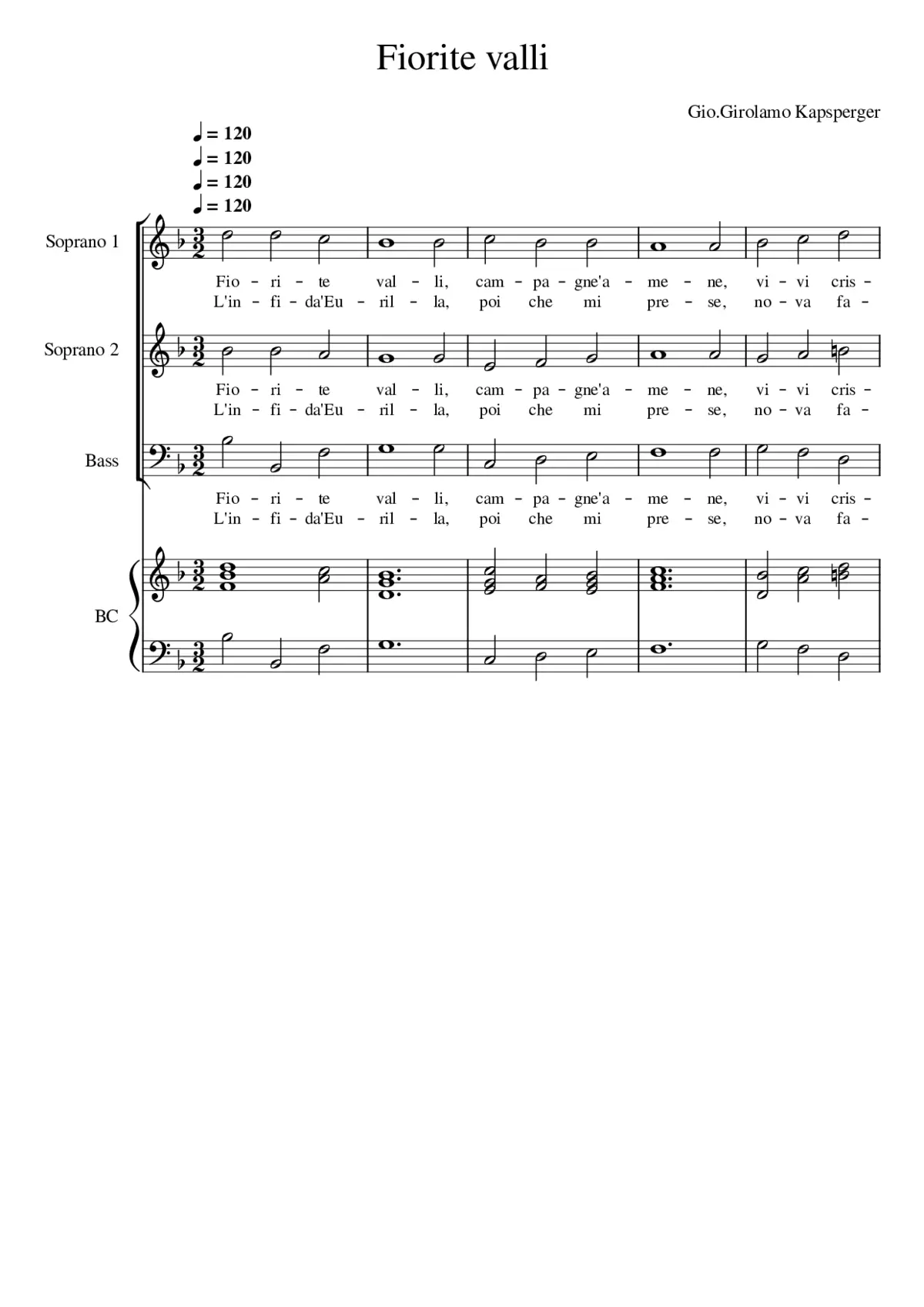 Fiorite valli - Page 1