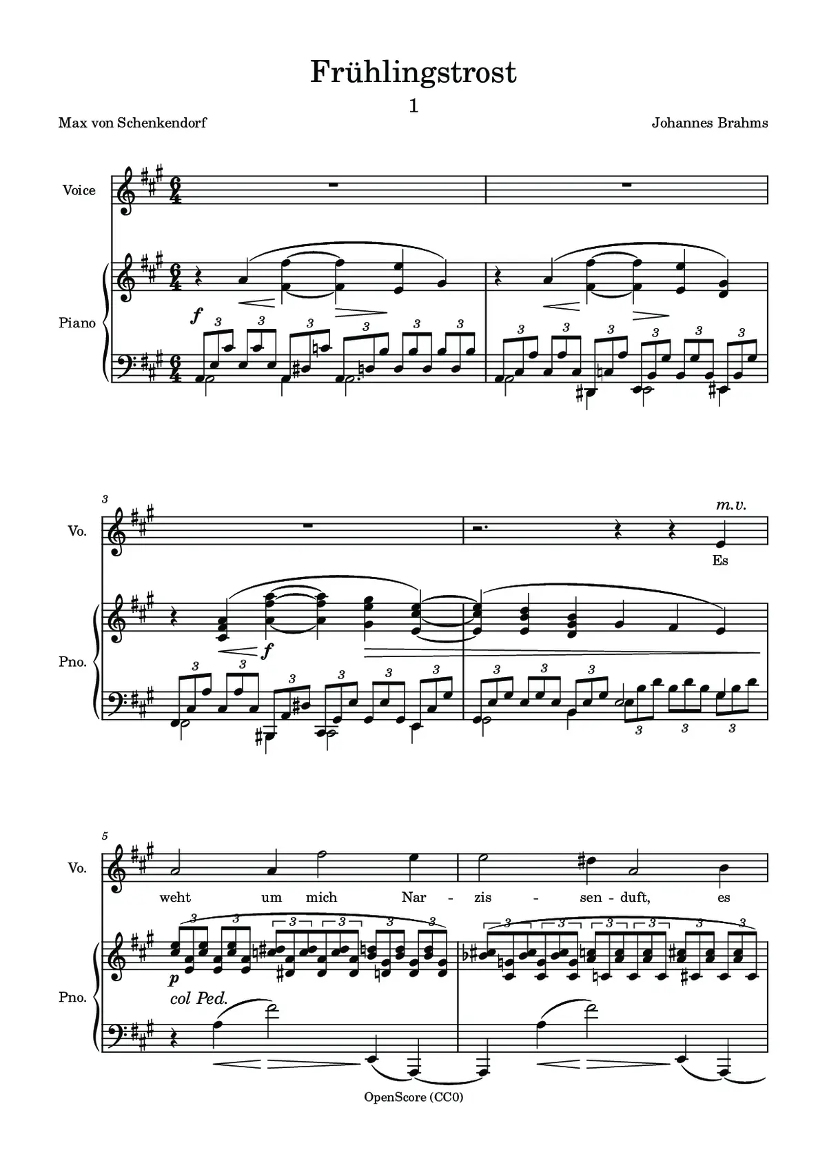 Frühlingstrost - Page 1