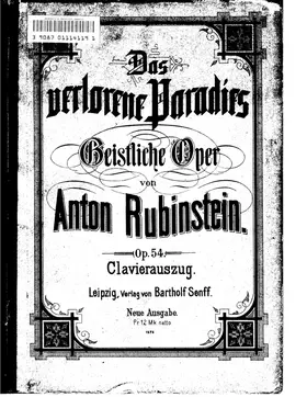 Das verlorene Paradies, Op.54