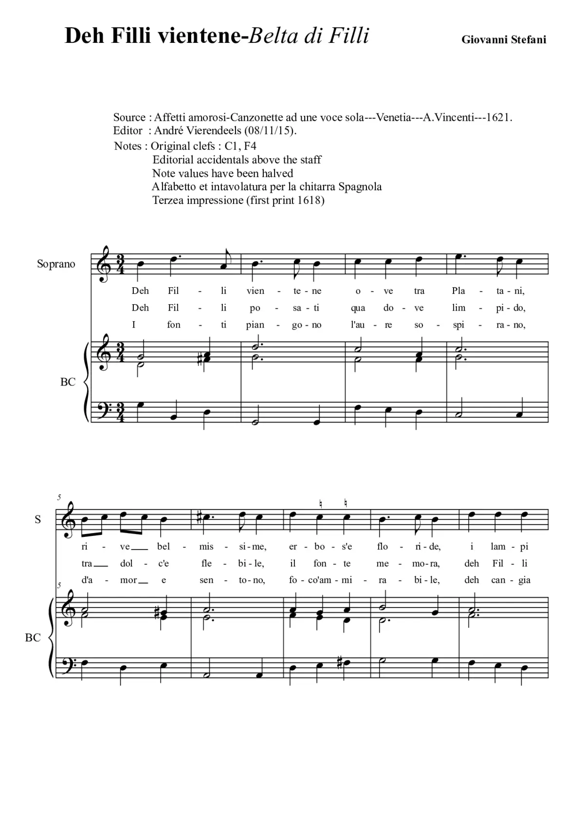 Deh Filli - Belta di Filli - Page 1