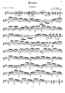 Etude in A major