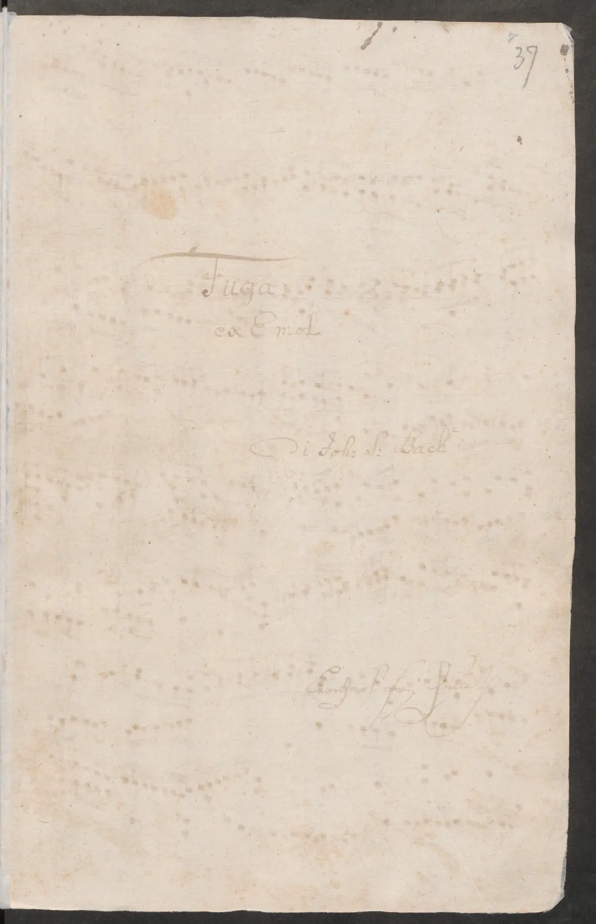 Fugue - Page 1