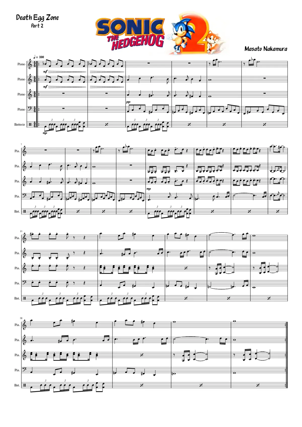 sonic the hedgehog 2 - death egg zone - Page 1