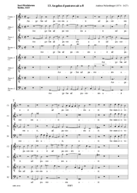 Angelus ad pastores ait