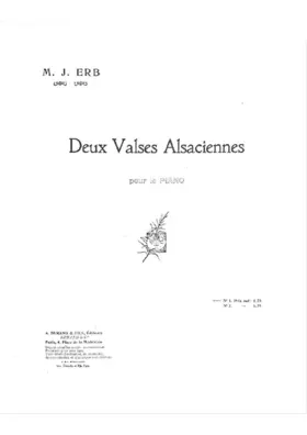 Deux Valses Alsaciennes