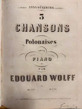 3 Chansons polonaises