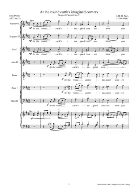 At the round earth's imagined corners