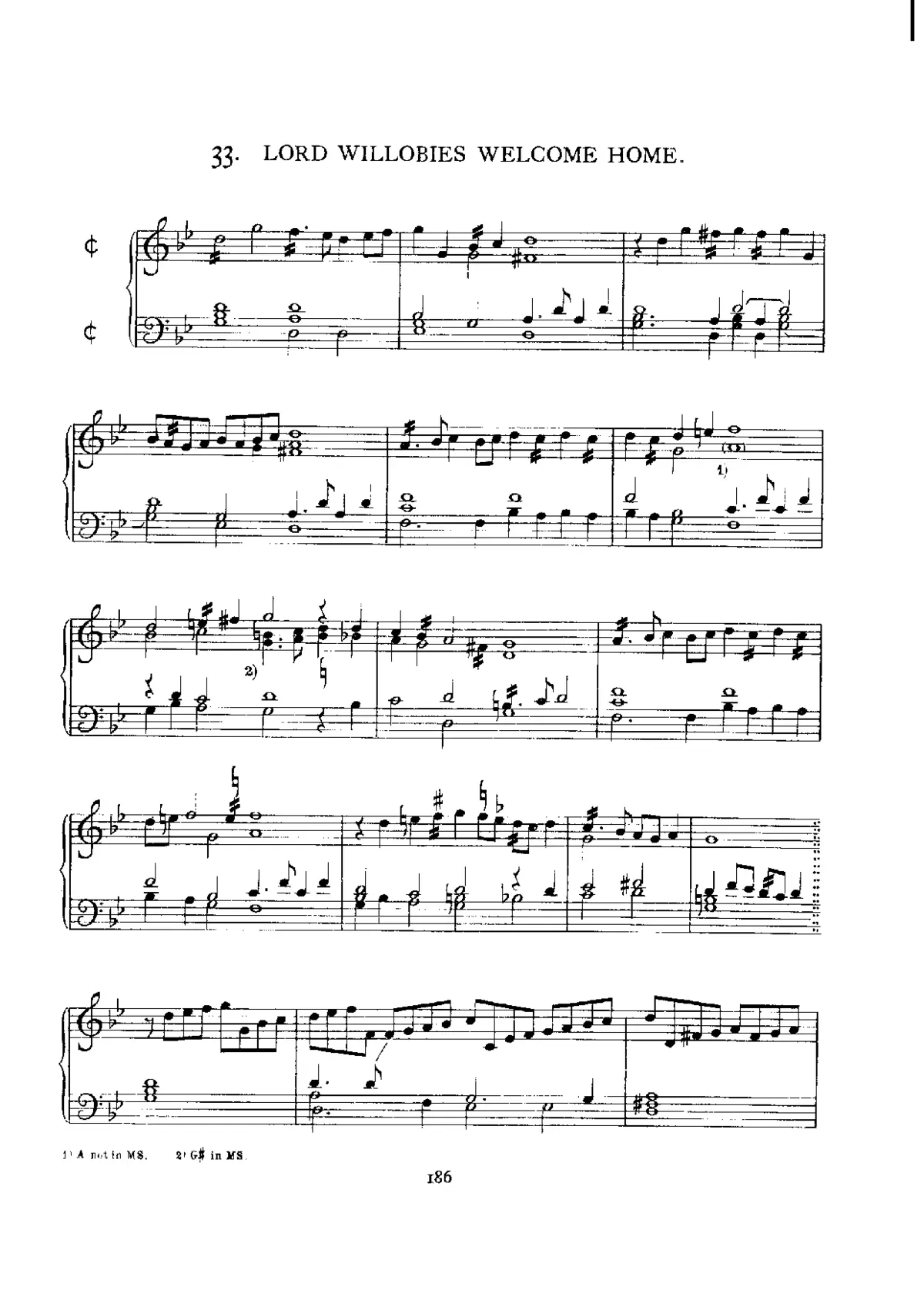 My Lord Willoughby's Welcome Home - Page 1