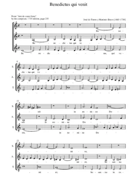 Benedictus qui venit