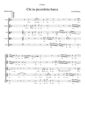 Chi in piciolletta barca