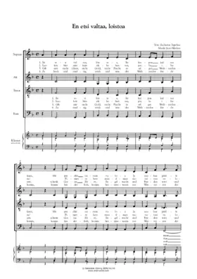 En etsi valtaa, loistoa