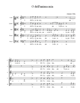 O dell'anima mia