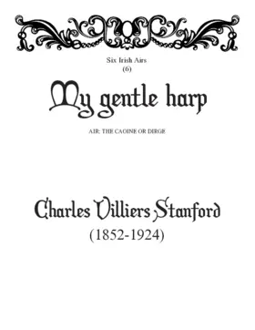 My gentle harp