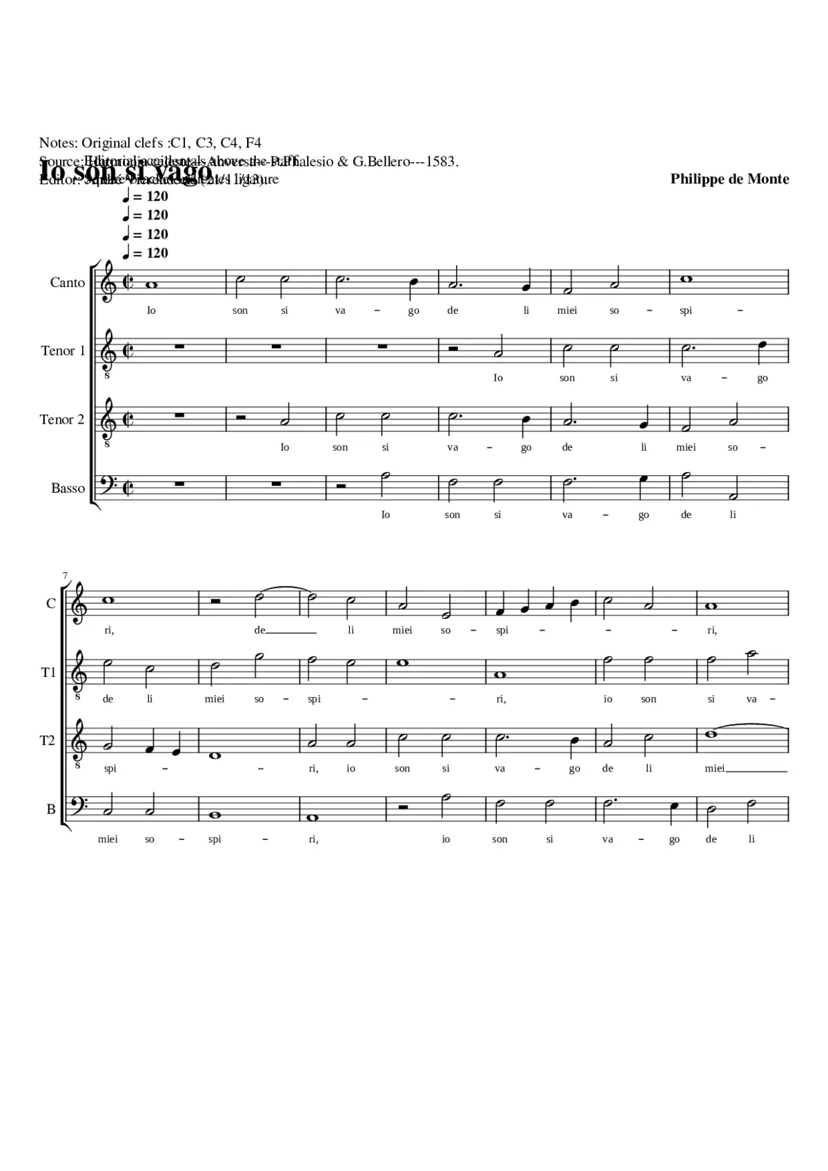 Io son si vago - Page 1