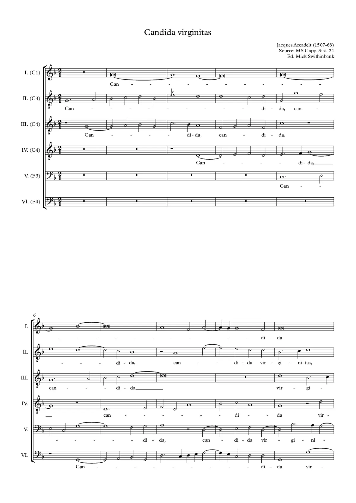 Candida virginitas - Page 1